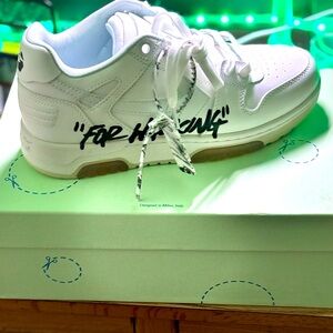 Brand New Off white out of office shoes